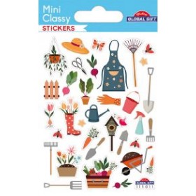 Jardinage - Stickers Mini Classy - Global Gift® Jardinage - Stickers Mini Classy - Global Gift®