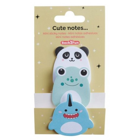 Mini notes adhésives - Happy - B2F - Miquelrius®